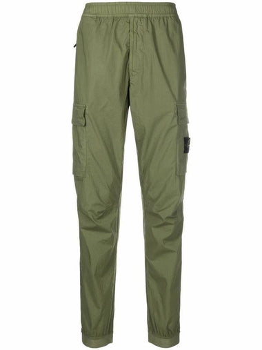 Men's Tella Paracadute Regular Fit Cargo Pants Khaki - STONE ISLAND - BALAAN 1