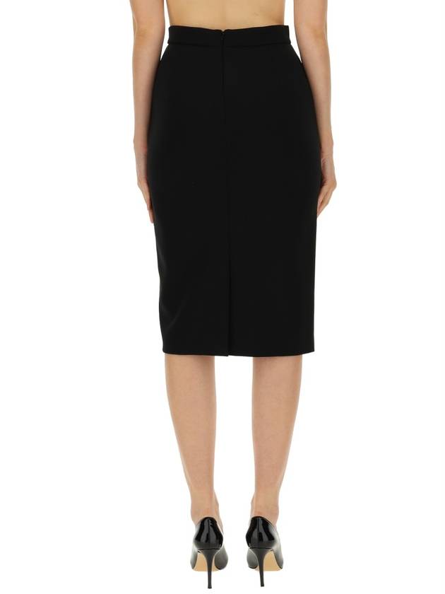 Lubiana Pencil Skirt Black - MAX MARA - BALAAN 5