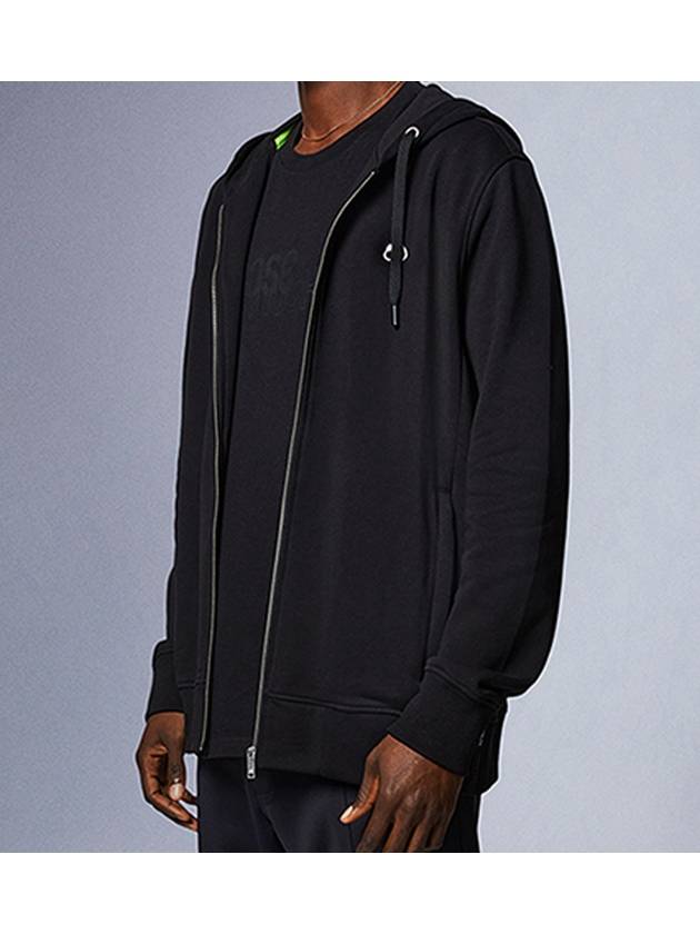 Hornaday Zip Up Hoodie Black - MOOSE KNUCKLES - BALAAN 4