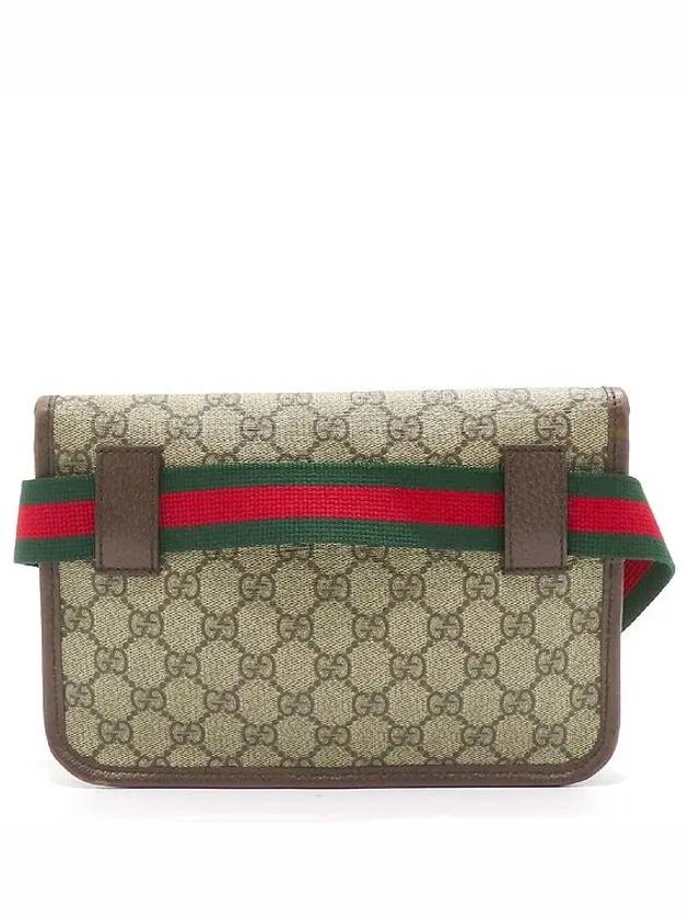 493930 Neo Vintage GG Logo PVC Supreme Belt Hip Sack - GUCCI - BALAAN 4