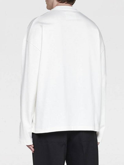 T-shirt di cotone con maxi logo Jil Sander - JIL SANDER - BALAAN 2