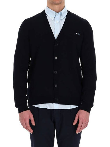 Jamie Knit Cardigan Dark Navy - A.P.C. - BALAAN 1