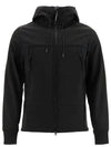 Men's Shell Goggles Hooded Jacket Black - CP COMPANY - BALAAN 3