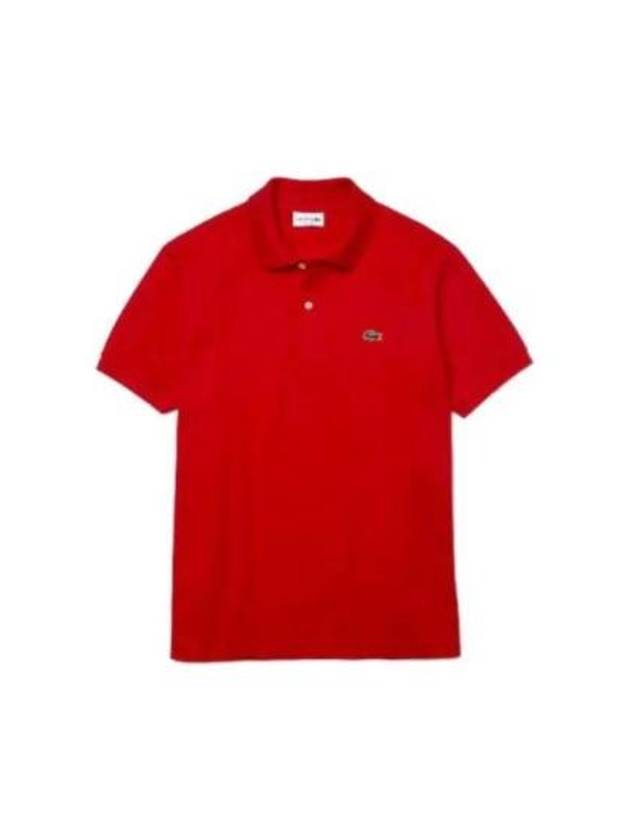 Polo T shirt 422682 Red - LACOSTE - BALAAN 1