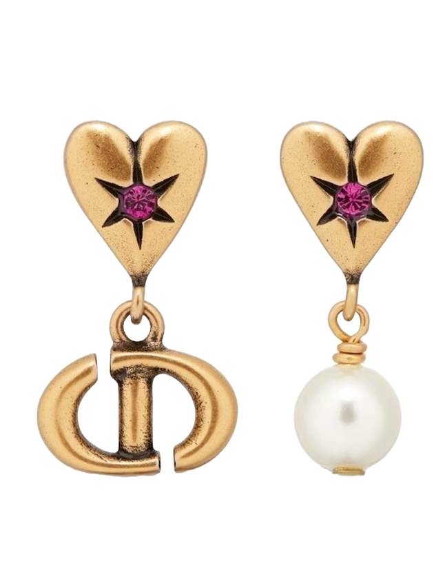 Lucky Charm Earrings Gold - DIOR - BALAAN 1