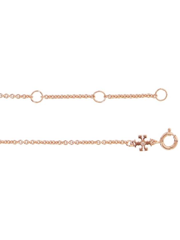 Miller Pave Chain Bracelet Rose - TORY BURCH - BALAAN 3