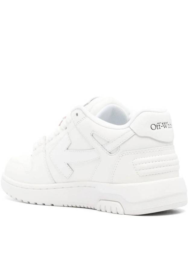 24 ss White Pink Leather Out of OFFICE Sneakers OWIA259C99LEA0110130 B0481010481 - OFF WHITE - BALAAN 4