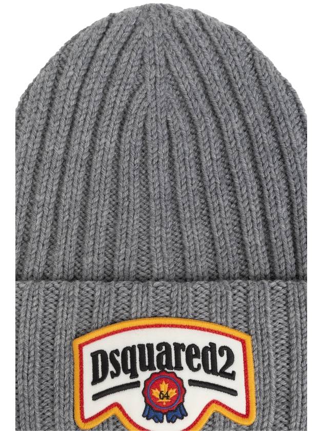 Dsquared2 Cap With Logo, Men's, Grey - DSQUARED2 - BALAAN 4