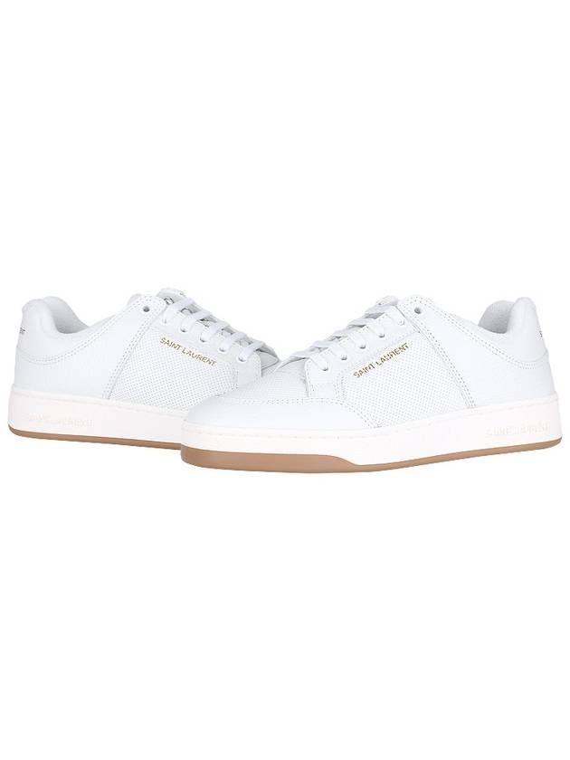 SL 61 Low Top Sneakers White - SAINT LAURENT - BALAAN 3