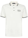 Caraton Logo Polo Shirt White - DUVETICA - BALAAN 3