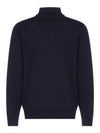 Oblique Jacquard Wool Knit Top Navy - DIOR - BALAAN 6