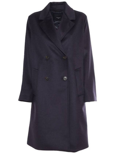 Zum wool broadcloth double coat navy - WEEKEND MAX MARA - BALAAN 2