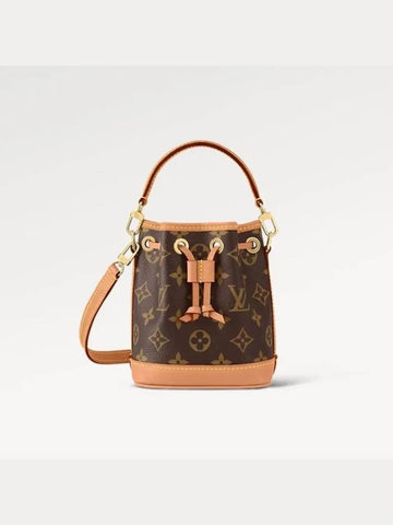 Nano Noe Monogram Crossbag Bucket Bag M8126 - LOUIS VUITTON - BALAAN 1