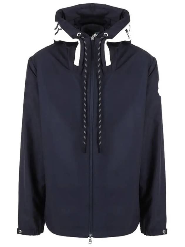 Vessil Hooded Jacket Navy - MONCLER - BALAAN 3