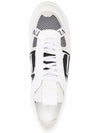 VL7N Band Logo Mesh Low Top Sneakers White Black - VALENTINO - BALAAN 5