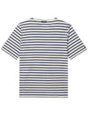 Levain 18 Short Sleeve T Shirt Ecru Marine - SAINT JAMES - BALAAN 1