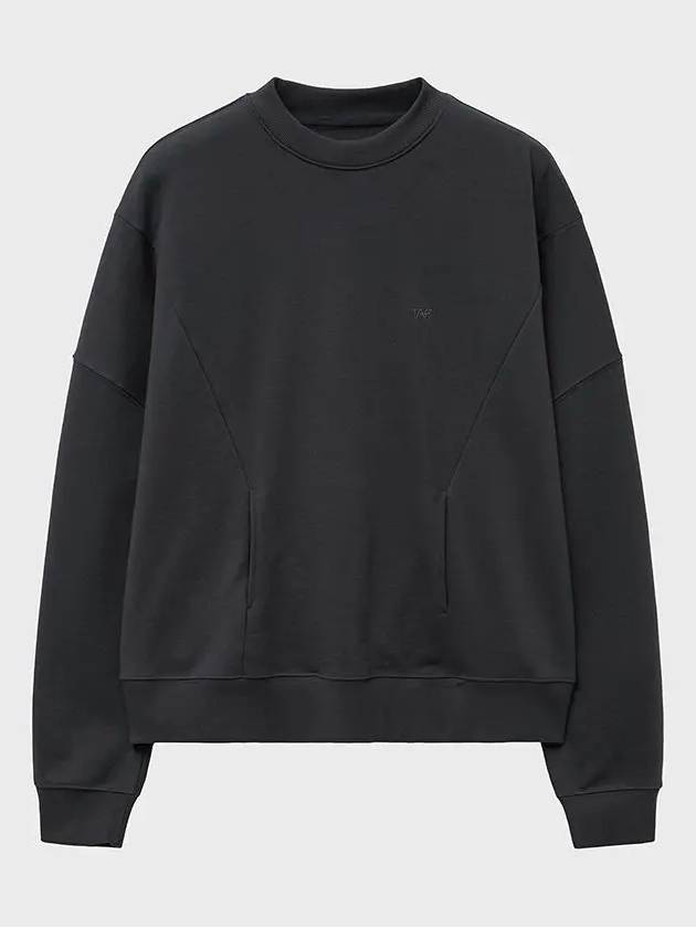 Pre order delivery October 31st Overfit sweatshirt gray - THEANTIPLATFORM - BALAAN 1