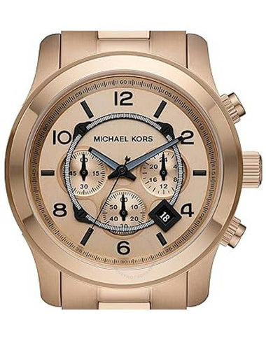 Michael Kors Chronograph Quartz Beige Gold-Tone Dial Men's Watch MK9106 - MICHAEL KORS - BALAAN 1