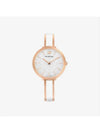 Crystalline Delight Metal Watch Rose Gold Whtie - SWAROVSKI - BALAAN 3