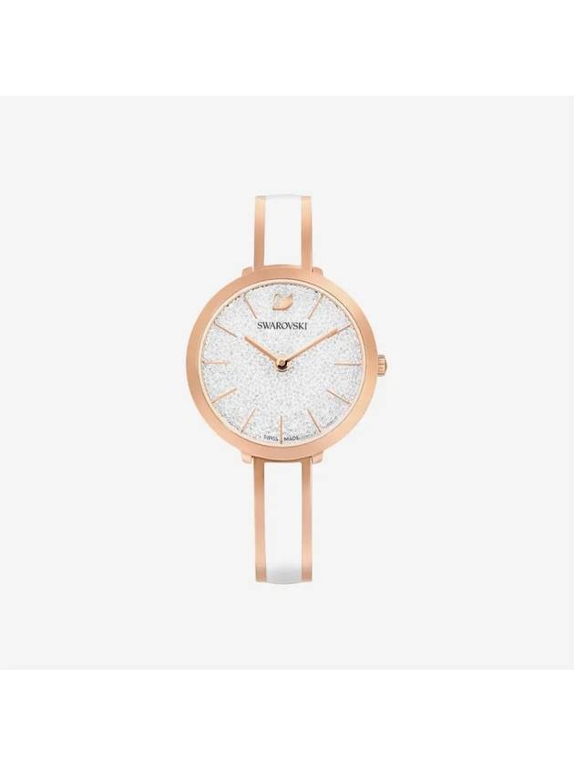 Crystalline Delight Metal Watch Rose Gold Whtie - SWAROVSKI - BALAAN 3