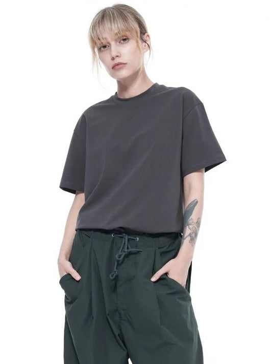 Women s TSHT CH Tension Span Short Sleeve T Shirt Charcoal - CHANCE'S NOI - BALAAN 2