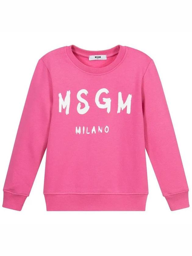 Men's Logo Sweatshirt Pink 2840MM104 207099 14 - MSGM - BALAAN 1