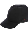 UCAPP25 BLACK side logo embroidered cotton black ball cap - KITON - BALAAN 5