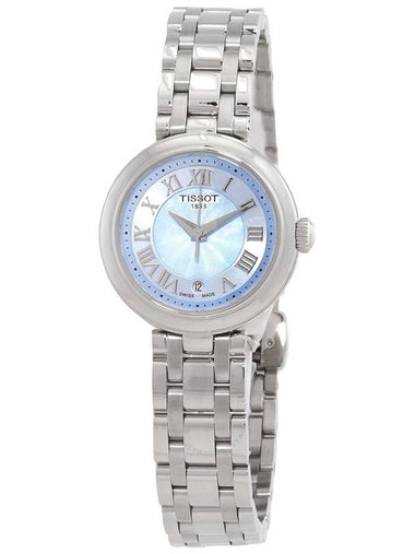 Tissot Bellissima Small Lady Quartz Blue Mother of Pearl Dial Watch T1260101113300 - TISSOT - BALAAN 1