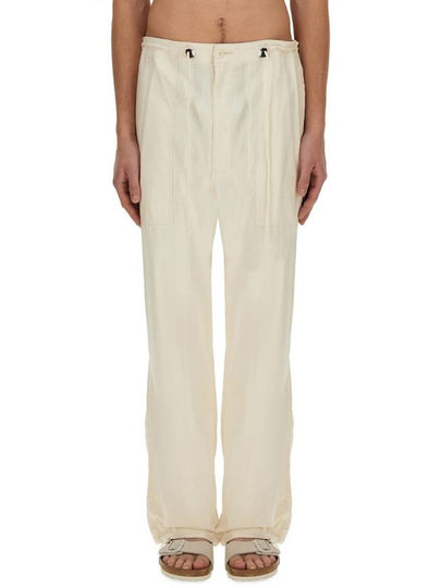 String Fatigue Straight Pants White - NEEDLES - BALAAN 2