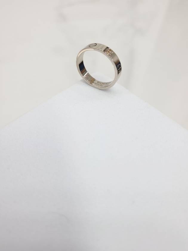 White gold love ring No 47 - CARTIER - BALAAN 6