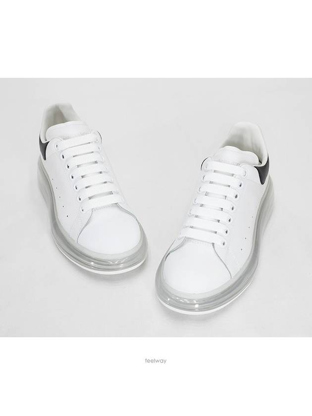 Air Oversole Low Top Sneakers Black White - ALEXANDER MCQUEEN - BALAAN 4