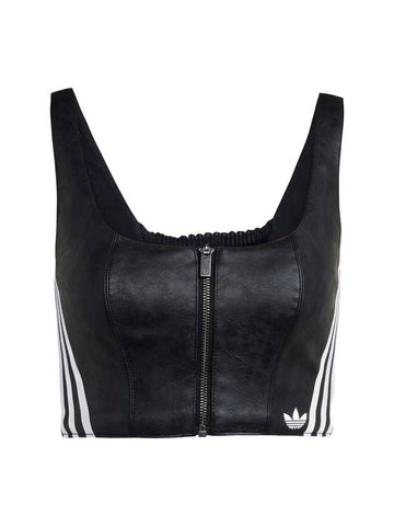 Adilenium Season 3 Vintage Faux Leather Sleeveless Black - ADIDAS - BALAAN 1