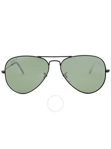 Ray Ban Aviator Polarized Green Classic G-15 Sunglasses RB3025 W3361 58 - RAY-BAN - BALAAN 1