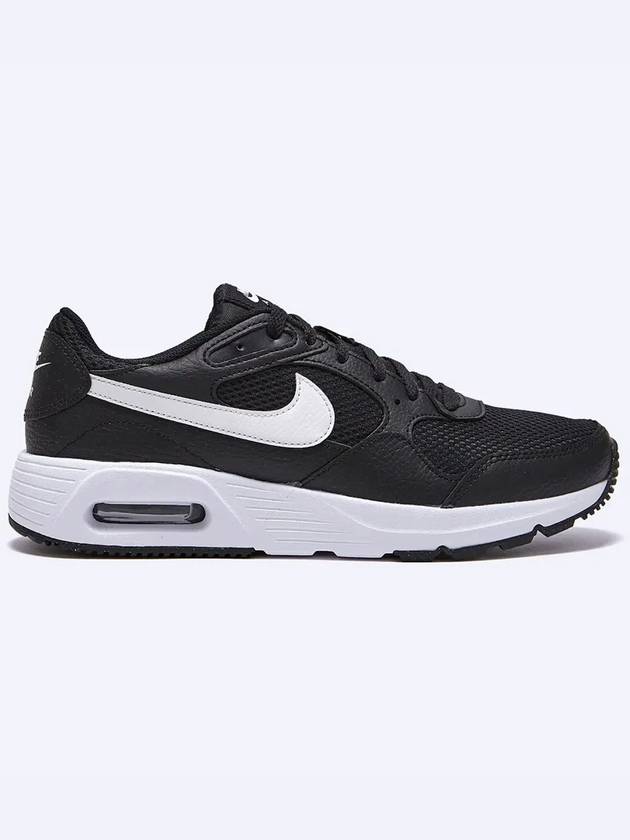 Air Max SC Low Top Sneakers Black White - NIKE - BALAAN 3