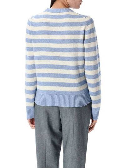 Striped graphic cat jumper - GANNI - BALAAN 2