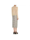 Lurex Details Cardigan Beige - FABIANA FILIPPI - BALAAN 5