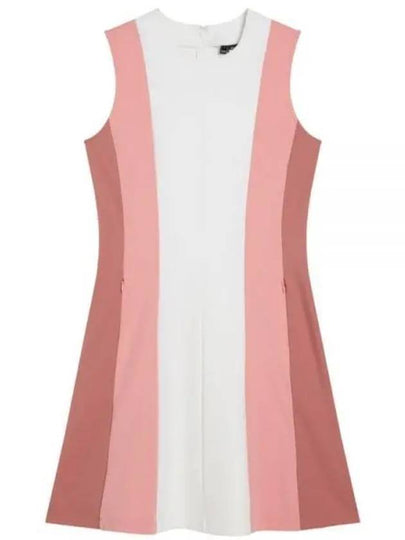 Women'S Jasmine A-Line Golf Short Dress Strawberry Ice - J.LINDEBERG - BALAAN 2