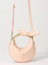 Amelie Mini Nude Pink Leather Strap - AMADEE - BALAAN 9