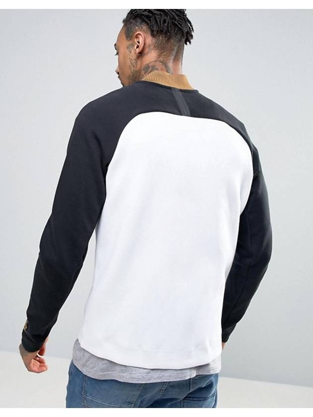 01832115100Tech fleece jacketwhite black beige - NIKE - BALAAN 2