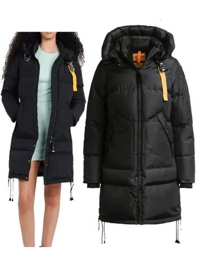 Women s Long Bear Hooded Parka Black - PARAJUMPERS - BALAAN 2