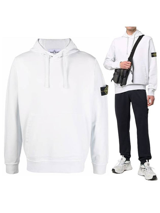 Wappen Patch Hood Ice White - STONE ISLAND - BALAAN 2