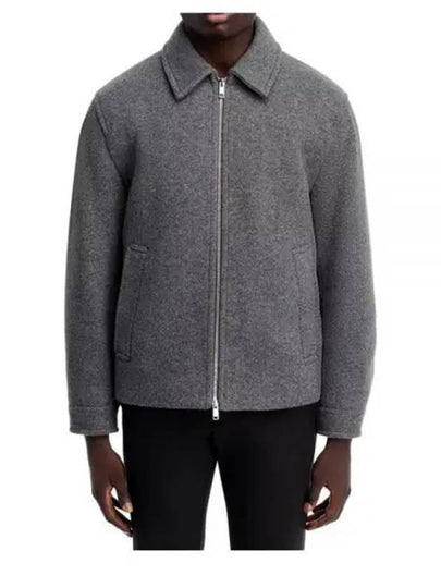 Loft Milo Wool Jacket Dark Pestle Melange - THEORY - BALAAN 2