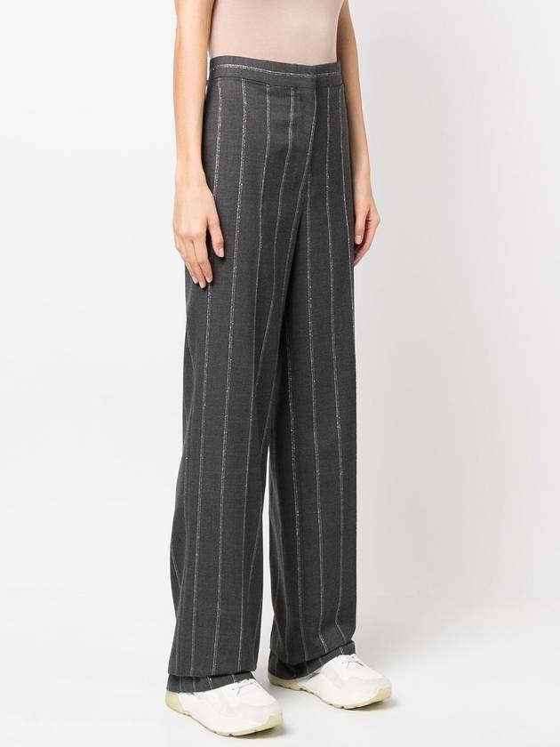 wide leg pinstripe trousers 6400413AR7501262 B0710234234 - STELLA MCCARTNEY - BALAAN 3