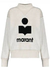 Moby Logo Print Sweatshirt Ecru - ISABEL MARANT - BALAAN 2