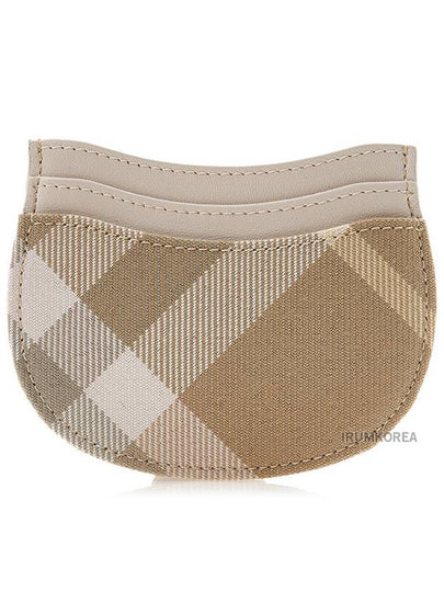 Rocking Horse Check Card Wallet Beige - BURBERRY - BALAAN 2