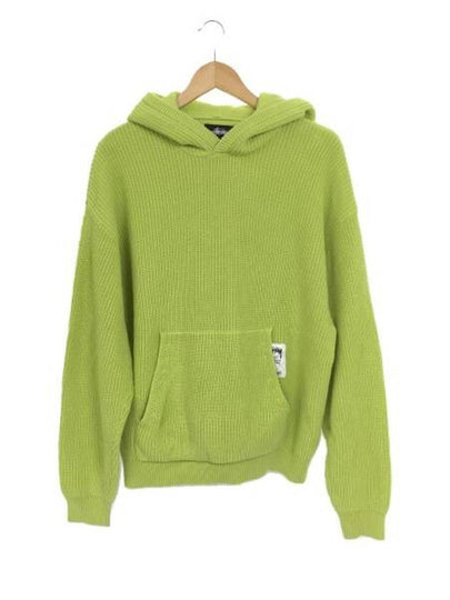 Cotton Knit Hoodie Lime - STUSSY - BALAAN 2