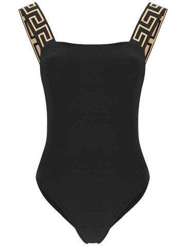 Versace 'Greca' One-Piece Swimsuit - VERSACE - BALAAN 1