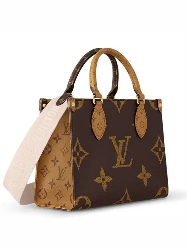 Women's OnTheGo PM Monogram Tote Bag Brown - LOUIS VUITTON - BALAAN 2