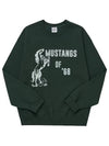 FG MUSTANGS FOREST GREEN Sweatshirt - WILD DONKEY - BALAAN 2