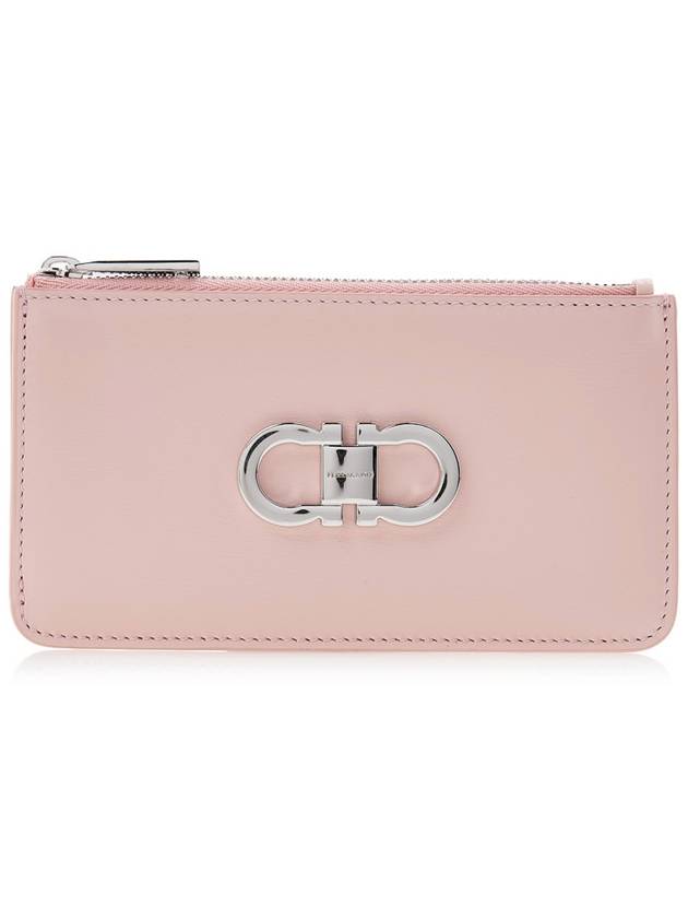 Ferragamo Women's Gancini Card Holder 22 0629 NYLUND PIN 0770768 - SALVATORE FERRAGAMO - BALAAN 1